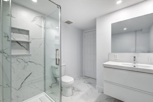 Basement Bathroom Construction in Mesa