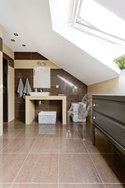 Attic Bathroom Installation in Mesa