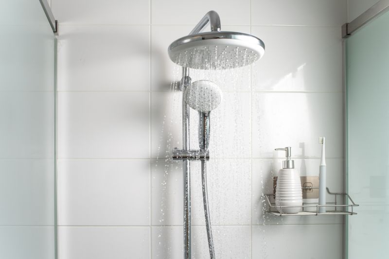 Spa-Style Shower with Rainfall Head