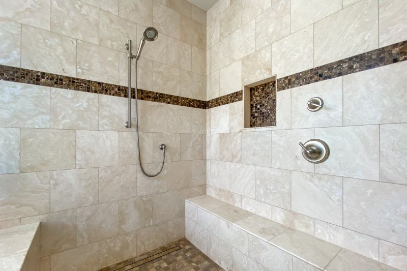 Modern Shower with Niche